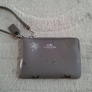 Coach Star Canyon Wristlet Gray